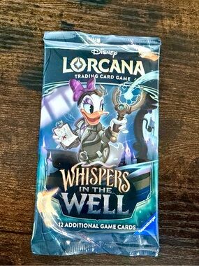 Disney Lorcana Whispers in the Well BOOSTER Pack